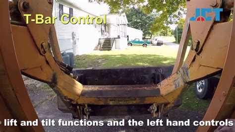 t bar controls skid steer|T.